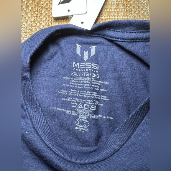 Lionel Messi FIFA Men's Argentina Soccer Tshirt,Blue,Number 10,Size 2XL,NWT - Picture 9 of 10